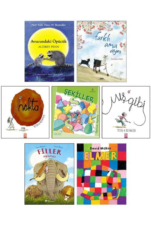 Yapı Kredi Yayınları Avucundaki Öpücük Farklı Ama Aynı Nokta Mış Gibi Peter Reynolds Elmer Çocuk Masal Kitapları