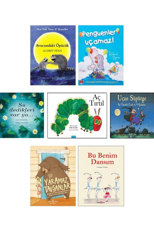 Tübitak Yayınları Su Dedikleri Var Ya Avucundaki Öpücük Penguenler Uçamaz Aç Tırtıl Uçan Süpürge Şu Yaramaz Tavşanlar