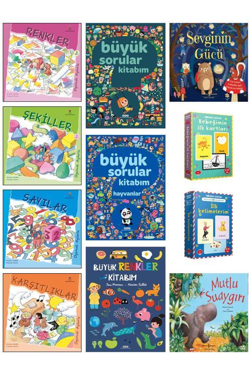 Tübitak Yayınları Sevginin Gücü Mutlu Su Aygırı Büyük Sorular Kitabım Hayvanlar Büyük Renkler Kitabım Karşıtlıklar Set