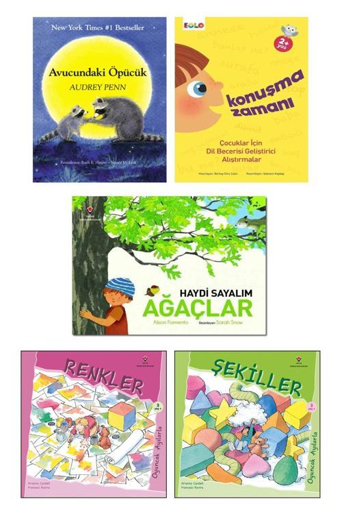 İş Bankası Kültür Yayınları Avucundaki Öpücük Eolo Konuşma Zamanı Haydi Sayalım Ağaçlar Renkler Şekiller Bebek Kitapları