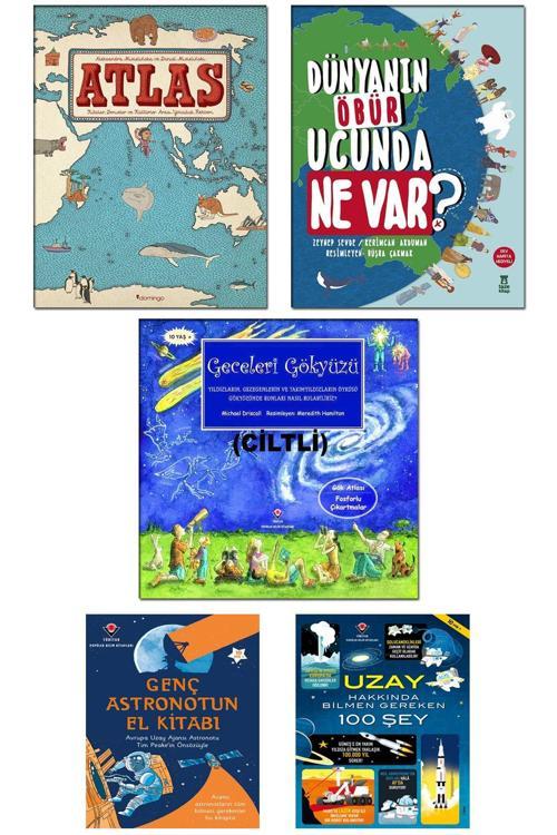 Tübitak Yayınları Atlas Kıtalar Denizler Uzay Hakkında Bilmen Gereken Geceleri Gökyüzü Dünyanın Öbür Ucunda Ne Var?