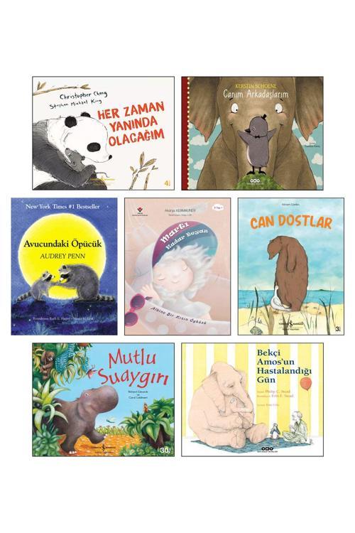 Yapı Kredi Yayınları Canım Arkadaşlarım Her Zaman Yanında Olacağım Avucundaki Öpücük Can Dostlar Bekçi Amos 7Li Hikaye