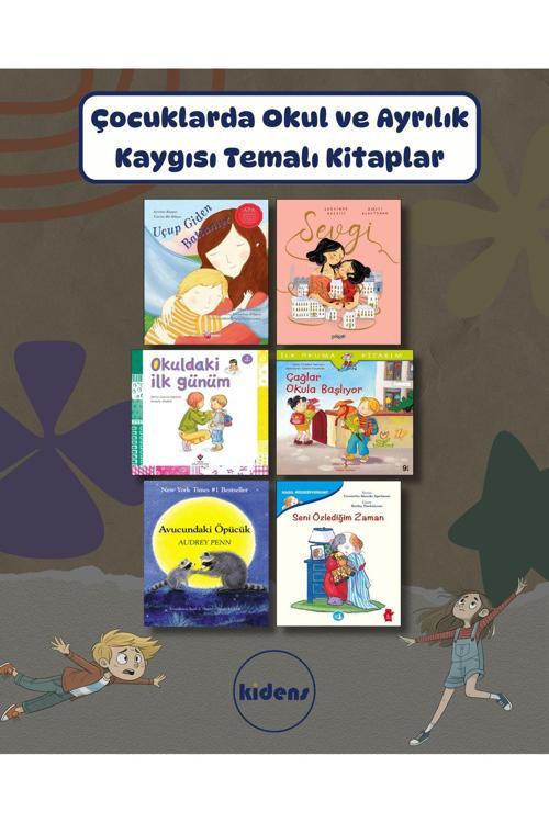 Okuyan Koala Uçup Giden Battaniye Sevgi Okuldaki İlk Günüm Avucundaki Öpücük Seni Özlediğim Zaman Okul Kaygısı