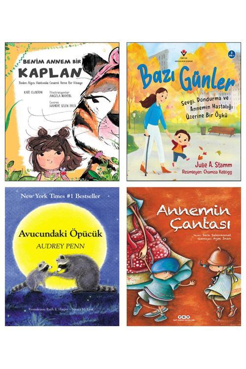Yapı Kredi Yayınları Benim Annem Bir Kaplan + Bazı Günler + Avucundaki Öpücük Audrey Penn + Annemin Çantası / 4 Kitap Set