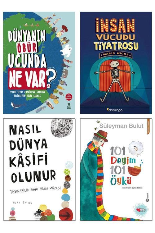 Domingo Yayınevi Dünyanın Öbür Ucunda Ne Var? İnsan Vücudu Tiyatrosu Nasıl Dünya Kaşifi Olunur 101 Deyim 101 Öykü
