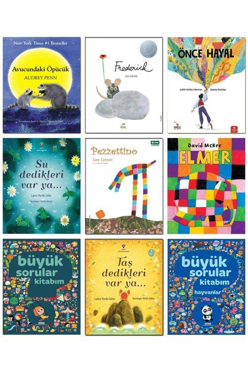 Yapı Kredi Yayınları Önce Hayal Büyük Sorular Kitabım Elmer Frederick Pezzettino Avucundaki Öpücük Su Dedikleri Var Ya