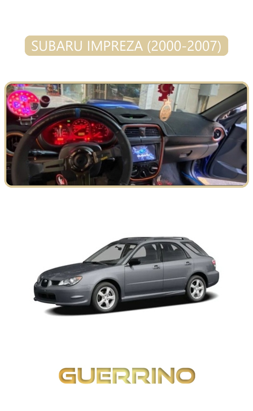 Subaru Imprezza (2000-2007)Torpido Koruma Halısı Bej Kenar