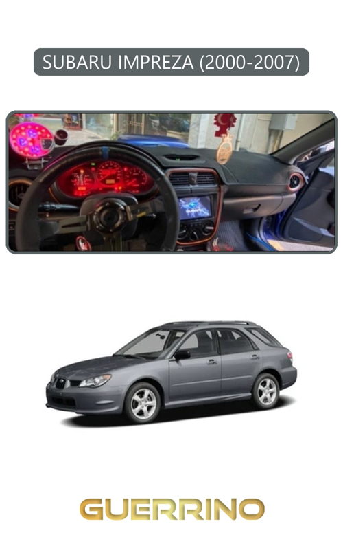Subaru Imprezza (2000-2007)Torpido Koruma Halısı Gri Kenar