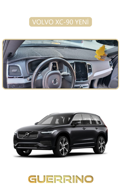 Volvo Xc-90 Yenitorpido Koruma Halısı Bej Kenar