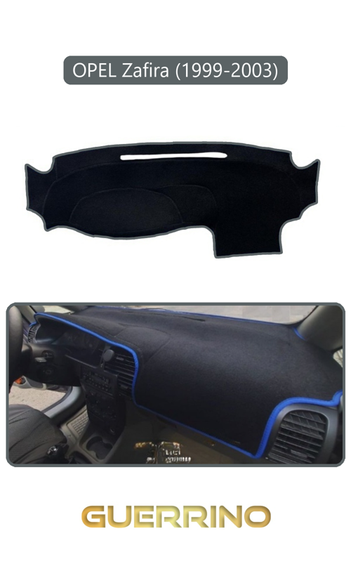 Opel Zafira (1999-2003)Torpido Koruma Halısı Gri Kenar