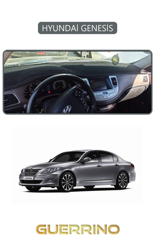 Hyundai Genesistorpido Koruma Halısı Gri Kenar