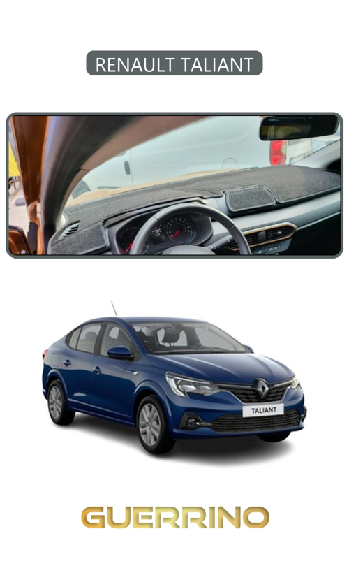 Renault Talıanttorpido Koruma Halısı Gri Kenar