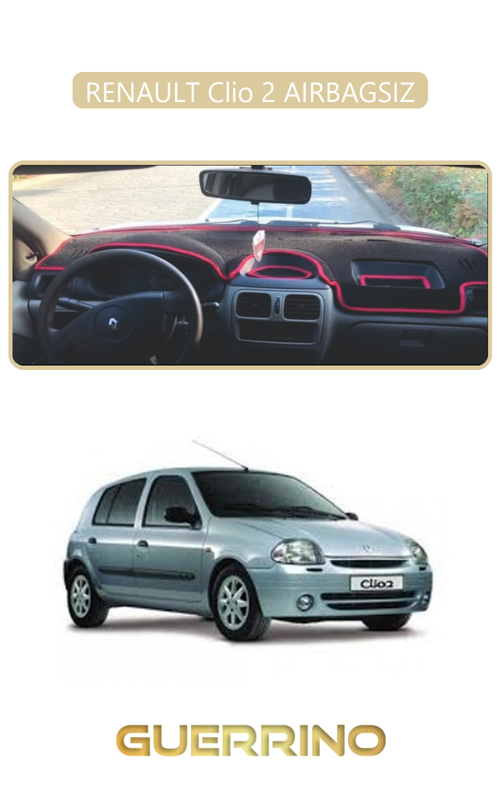 Renault Clio 2 Aırbagsıztorpido Koruma Halısı Bej Kenar