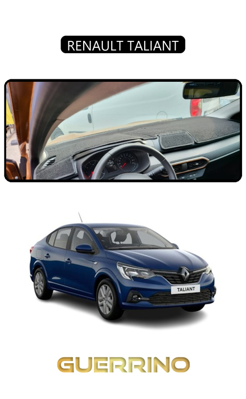 Renault Talıanttorpido Koruma Halısı Siyah Kenar