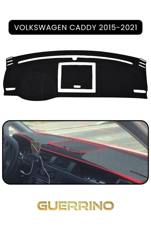 Volkswagen Caddy (2015-2021)Torpido Koruma Halısı Siyah Kenar