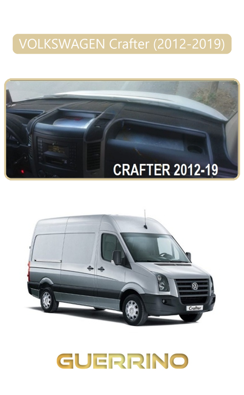 Volkswagen Crafter (2012-2019)Torpido Koruma Halısı Bej Kenar