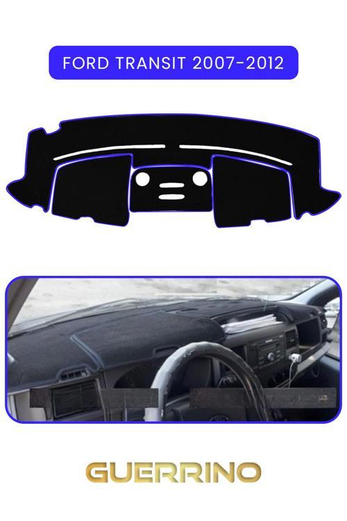 Ford Transit (2007-2012)Torpido Koruma Halısı Mavi Kenar