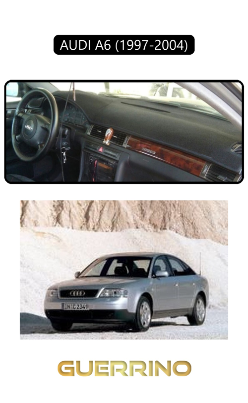 Audı A6 (1997-2004)Torpido Koruma Halısı Siyah Kenar