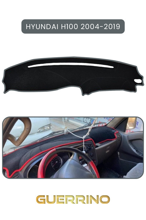 Hyundai H100 2004-2019Torpido Koruma Halısı Gri Kenar