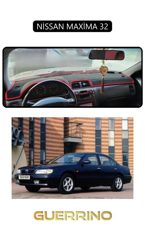 Nissan Maxima 32Torpido Koruma Halısı Siyah Kenar
