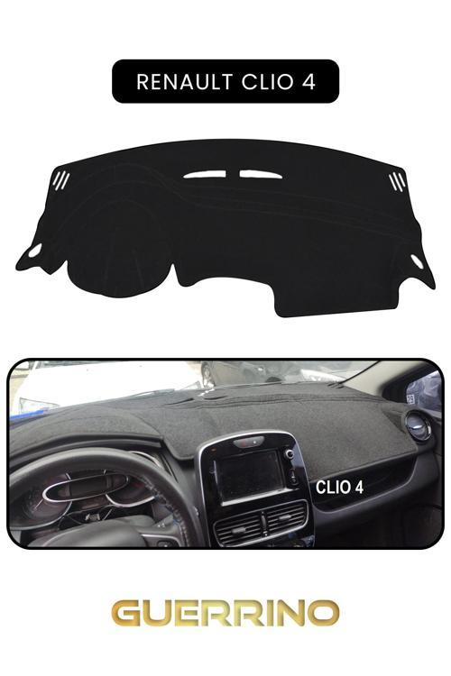 Renault Clio 4Torpido Koruma Halısı Siyah Kenar