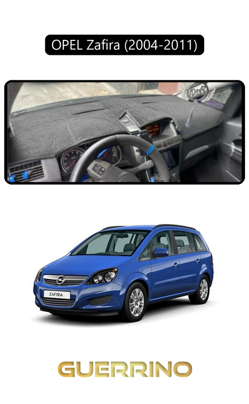 Opel Zafira (2004-2011)Torpido Koruma Halısı Siyah Kenar