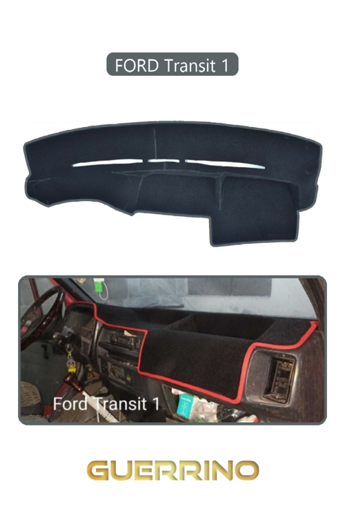 Ford Transit 1Torpido Koruma Halısı Gri Kenar