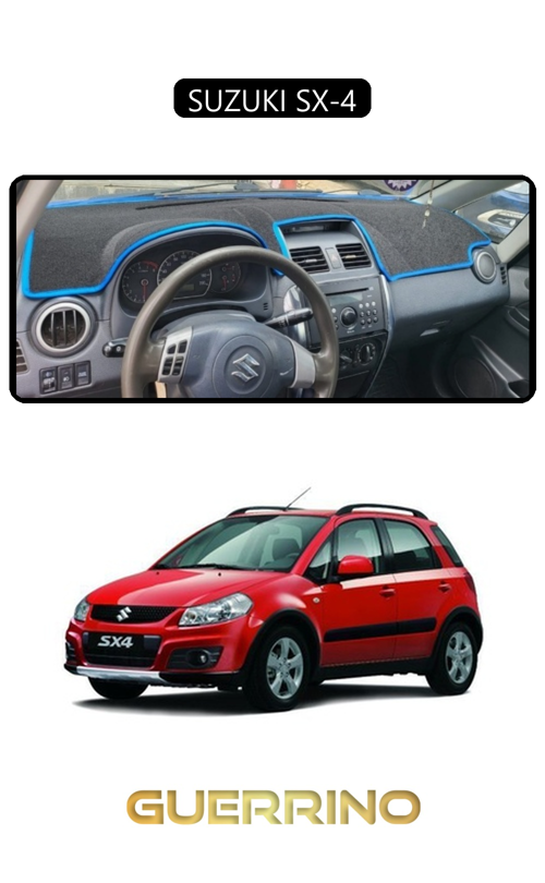 Suzukı Sx-4Torpido Koruma Halısı Siyah Kenar