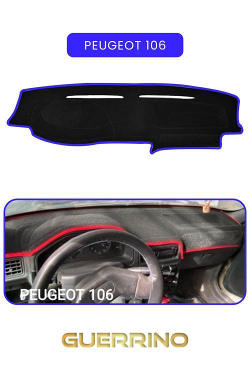Peugeot 106 Torpido Koruma Halısı Mavi Kenar