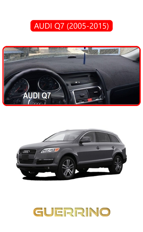 Audı Q7 (2005-2015)Torpido Koruma Halısı Kırmızı Kenar