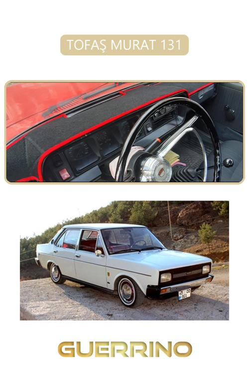 Tofaş Murat 131Torpido Koruma Halısı Bej Kenar