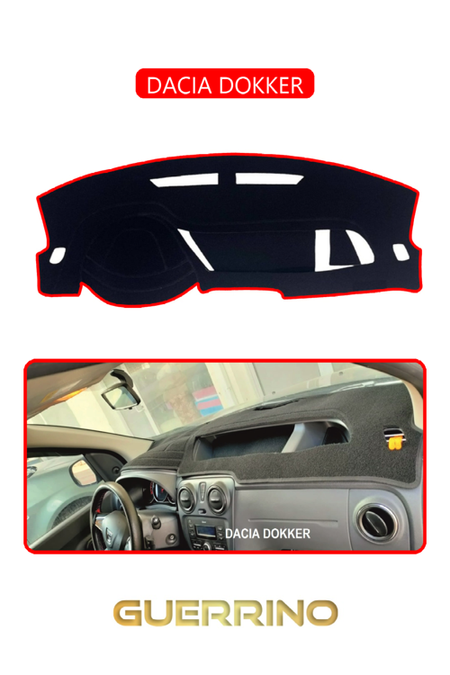 Dacıa Dokkertorpido Koruma Halısı Kırmızı Kenar