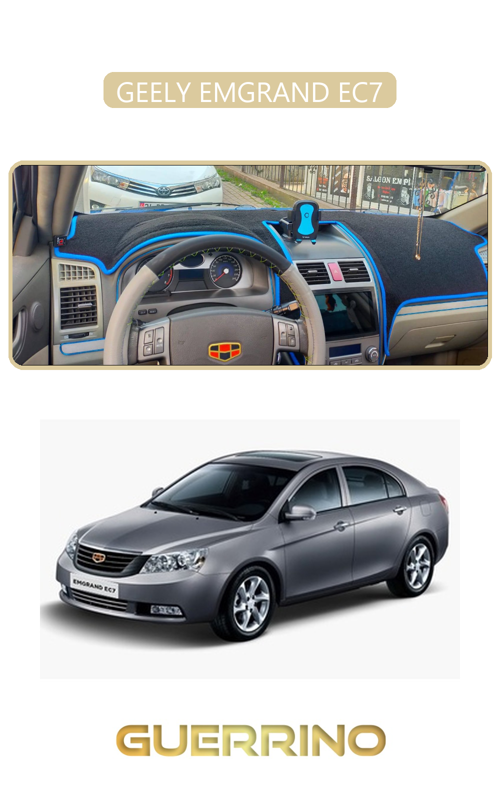 Geely Emgrand Ec7Torpido Koruma Halısı Bej Kenar