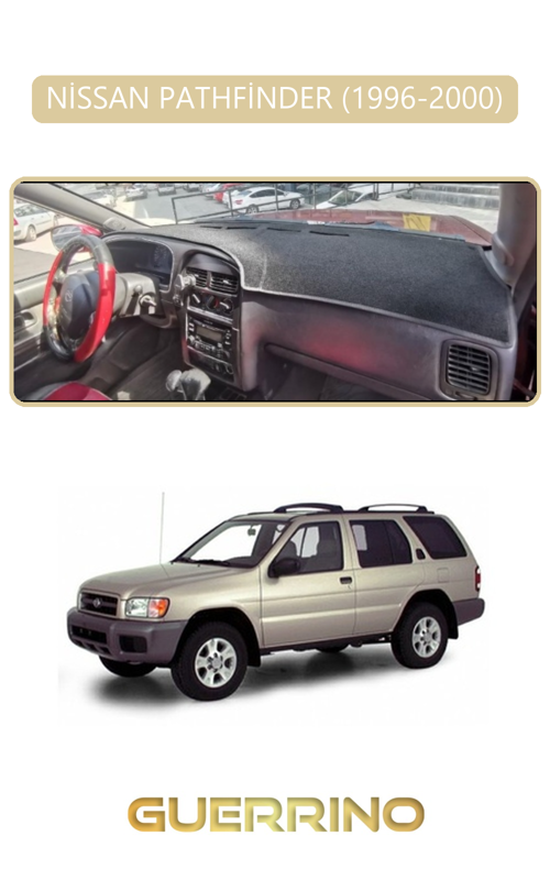Nissan Pathfinder 1996-2000Torpido Koruma Halısı Bej Kenar