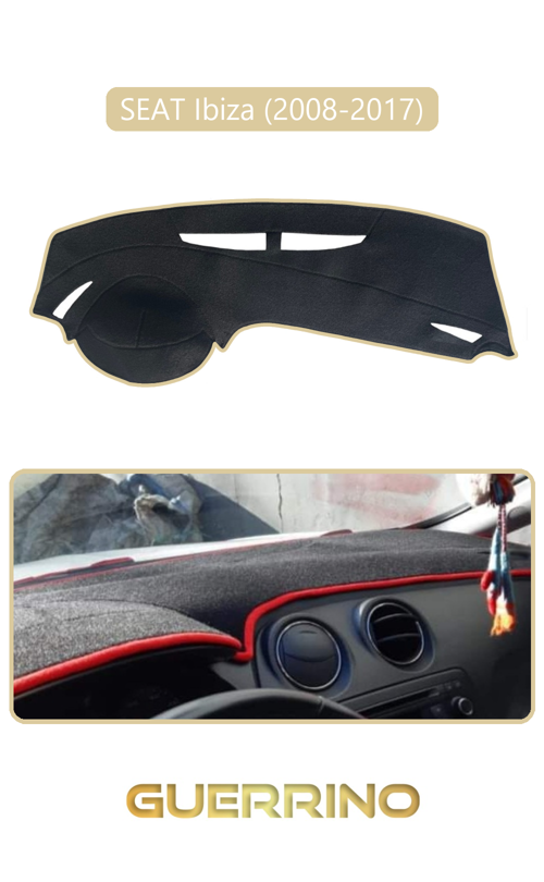 Seat Ibiza (2008-2017)Torpido Koruma Halısı Bej Kenar