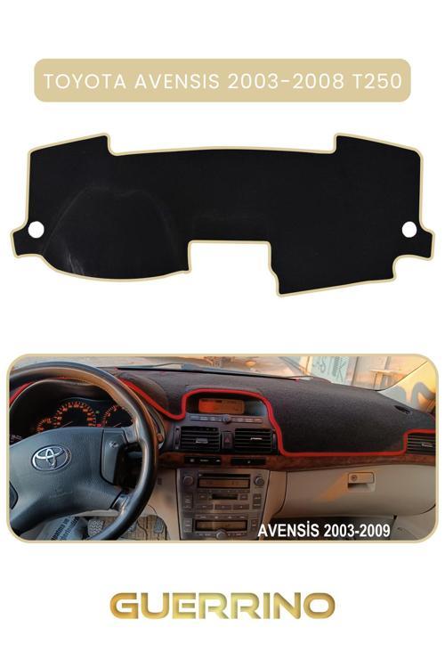 Toyota Avensis (2003-2008) T250Torpido Koruma Halısı Bej Kenar