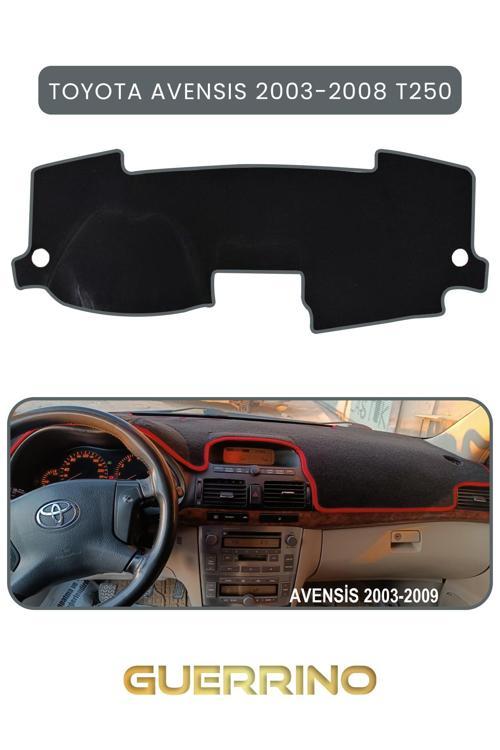 Toyota Avensis (2003-2008) T250Torpido Koruma Halısı Gri Kenar