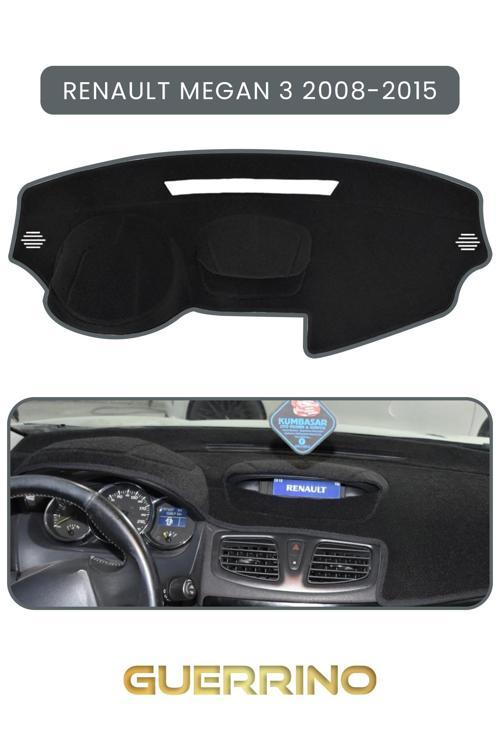 Renault Megan 3 (2008-2015)Torpido Koruma Halısı Gri Kenar