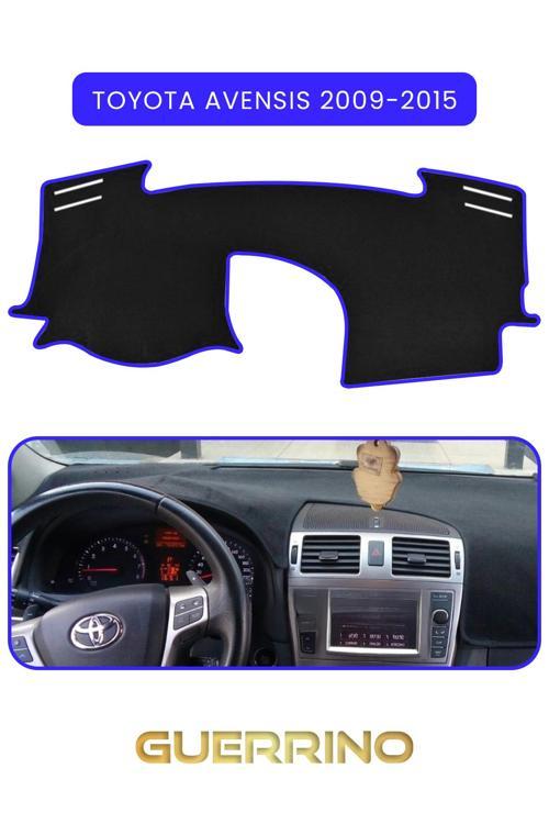 Toyota Avensis (2009-2015)Torpido Koruma Halısı Mavi Kenar