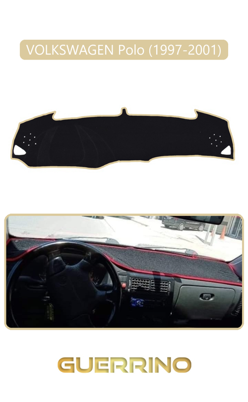 Volkswagen Polo (1997-2001)Torpido Koruma Halısı Bej Kenar