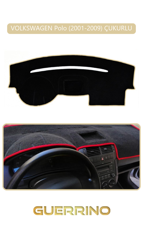 Volkswagen Polo (2001-2009) Çukurlutorpido Koruma Halısı Bej Kenar