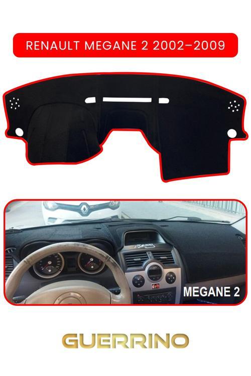Renault Megane 2 (2002–2009)Torpido Koruma Halısı Kırmızı Kenar