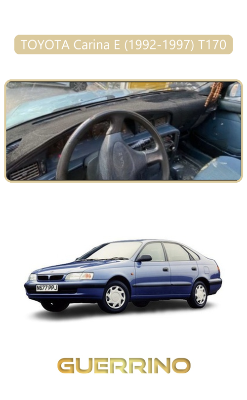 Toyota Carina E (1992-1997) T170Torpido Koruma Halısı Bej Kenar