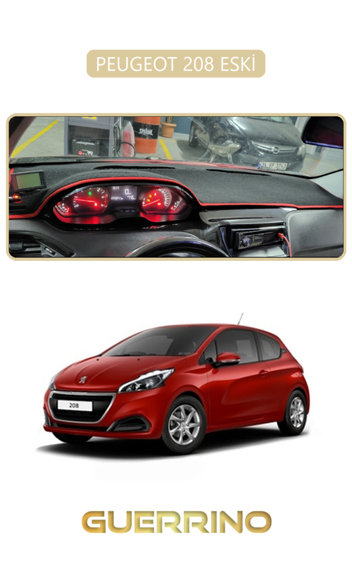 Peugeot 208 Eskitorpido Koruma Halısı Bej Kenar