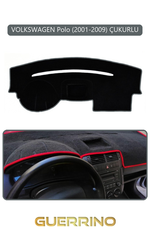 Volkswagen Polo (2001-2009) Çukurlutorpido Koruma Halısı Gri Kenar