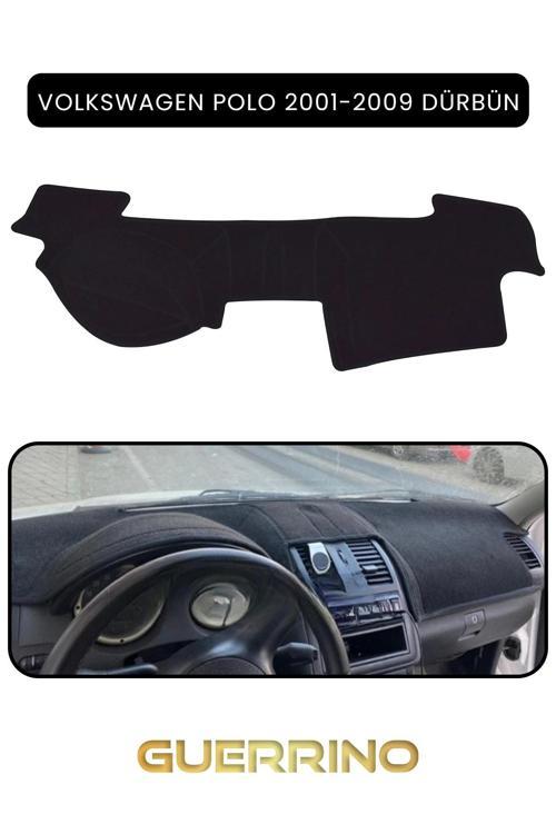 Volkswagen Polo (2001-2009) Dürbün  Torpido Koruma Halısı Siyah Kenar