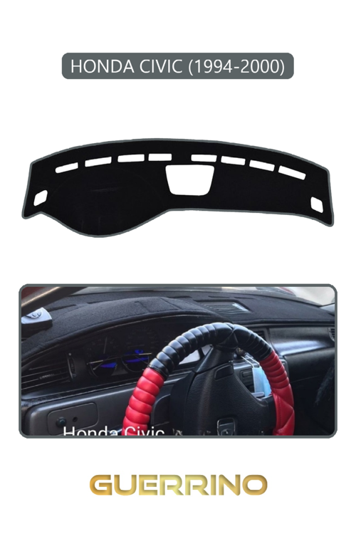 Honda Cıvıc 1994-2000Torpido Koruma Halısı Gri Kenar