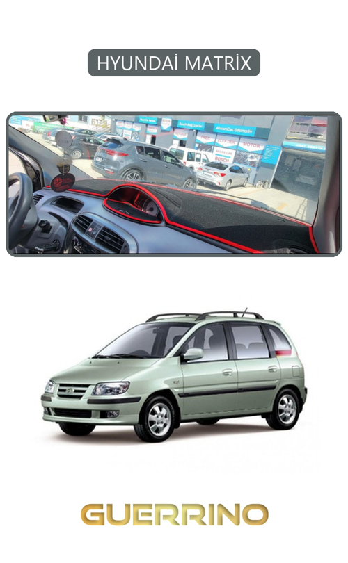 Hyundai Matrixtorpido Koruma Halısı Gri Kenar