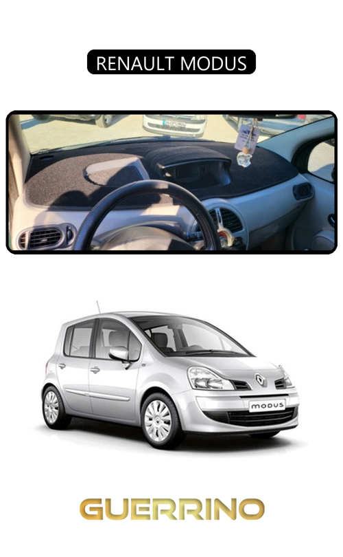Renault Modustorpido Koruma Halısı Siyah Kenar