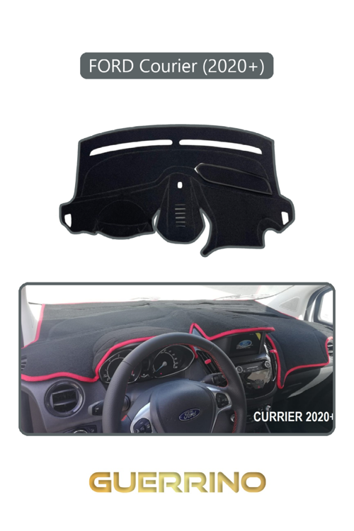 Ford Courier 2020 +Torpido Koruma Halısı Gri Kenar